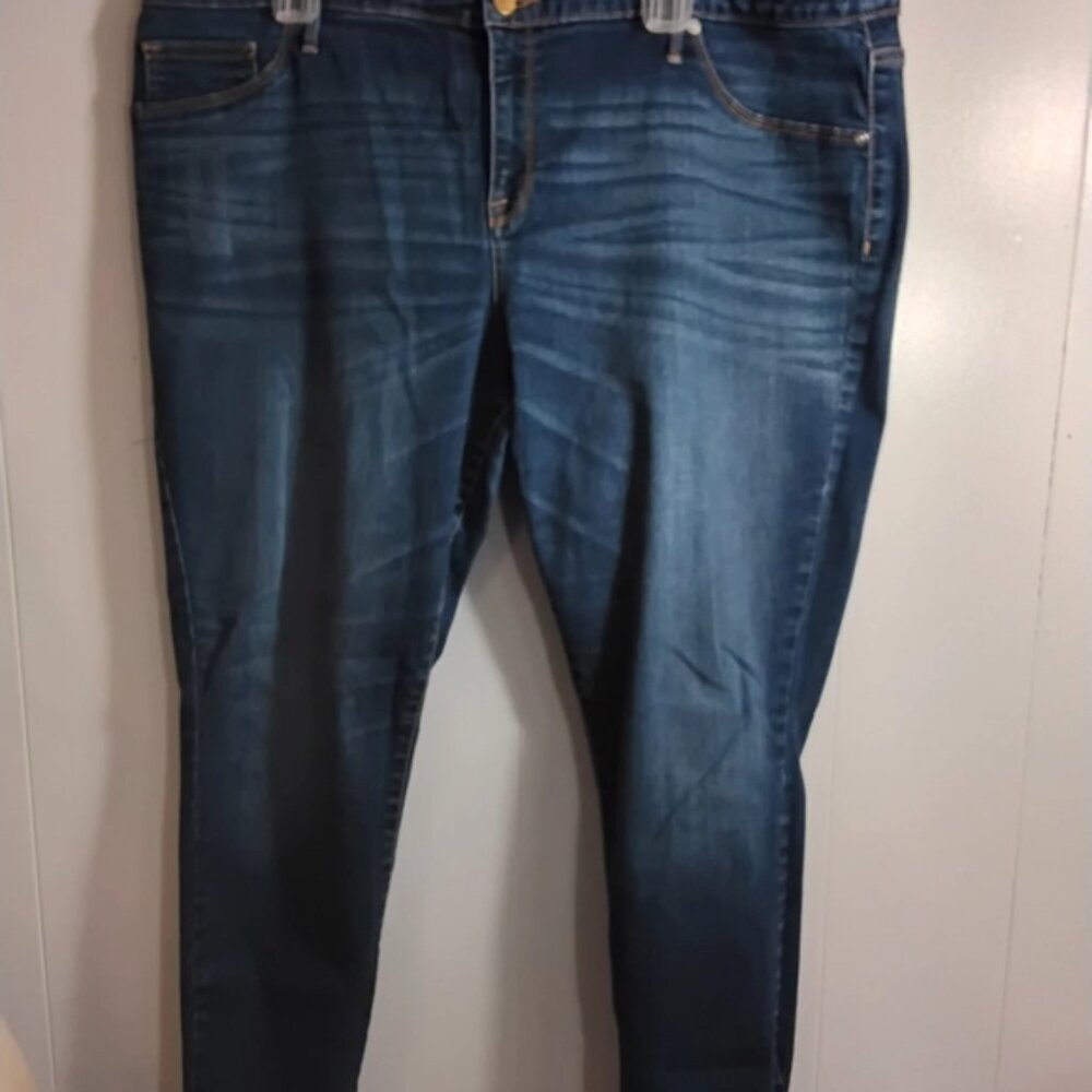 Ava & Viv Dark Blue Women's Jeggings